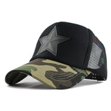 [FLB] Camouflage Mesh Baseball Cap